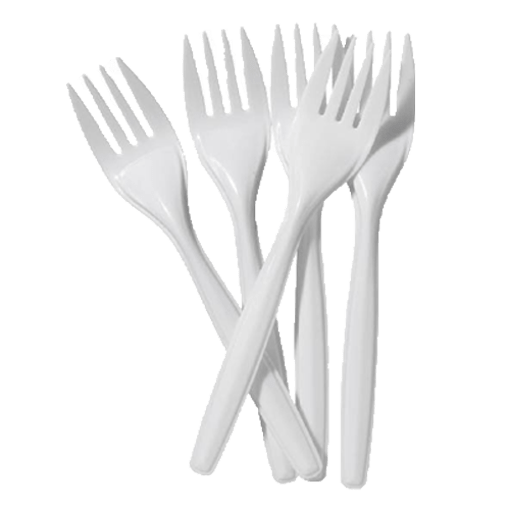 One time spoon - 10piece কাটা প্লাস্টিক চামচ