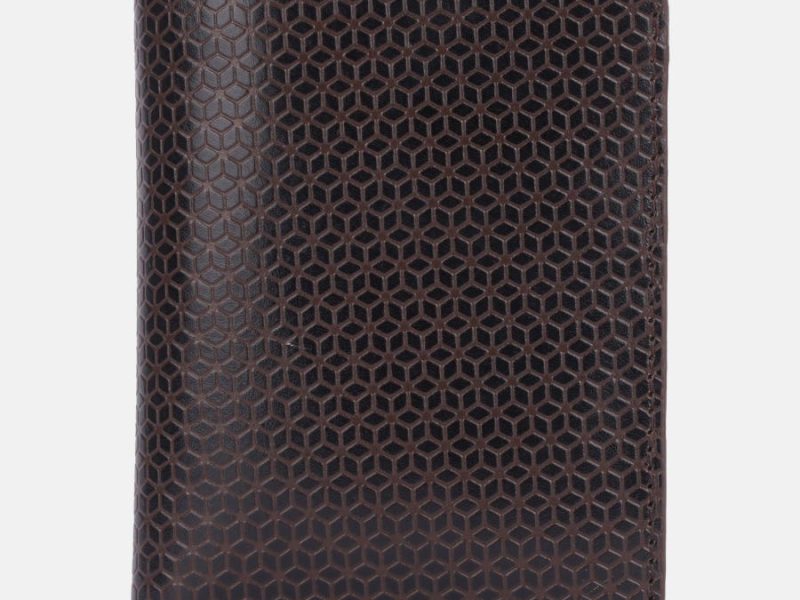 Choklate leather wallet