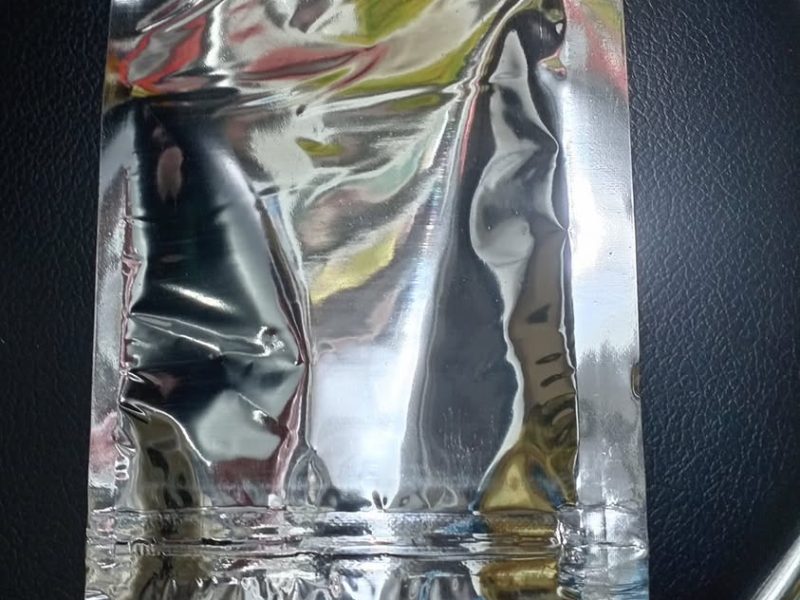 ফয়েল প্যাকেট জীপার সহ