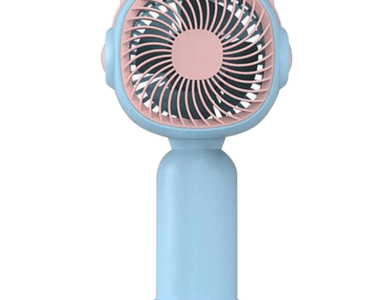 Cute Mini Hand-held Fan Portable Desk Fan Cooler Cooling USB Rechargeable Fan