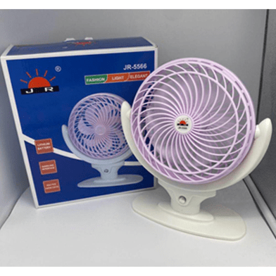 JR5566 Elegant Rechargeable Desk Fan Mini Fan