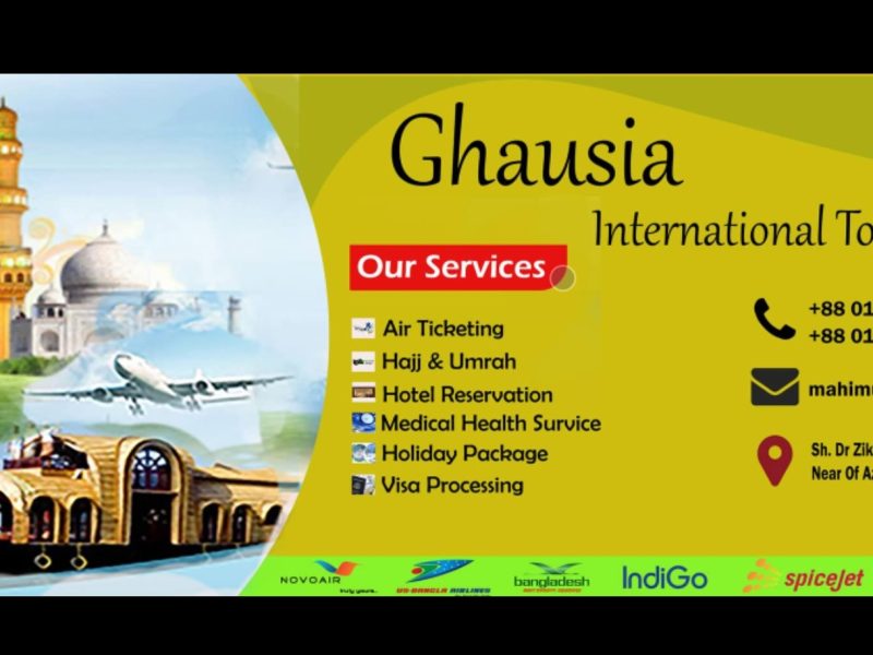All type tickets, visa, tour and other booking
