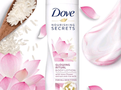 Dove body lotion