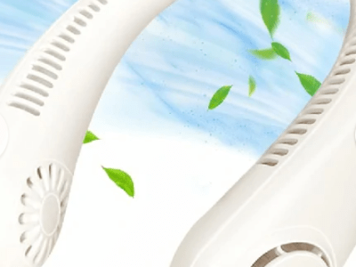 USB চার্জেবল পোর্টেবল মিনি ব্লেডলেস নেক ফ্যান নেক কুলার