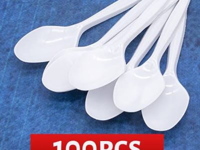 One time spoon - 10piece প্লাস্টিক চামচ