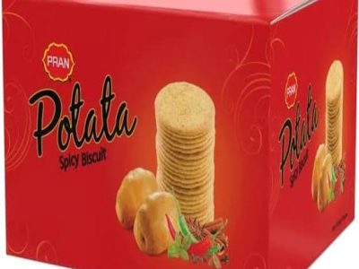 pran potata biscuit 14 packet
