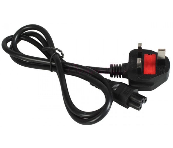 পাওয়ার ক্যাবল থ্রি পিন ফিউজসহ (Power cable three pin)