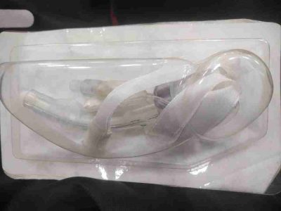 Disposable Medical Sterile PVC Tracheostomy Tube with Cuffed