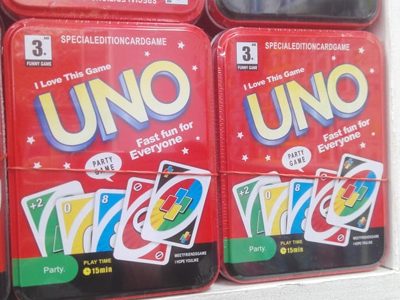 উনো টিন বক্স ছোট (Uno tin box)