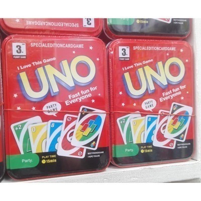 উনো টিন বক্স ছোট (Uno tin box)