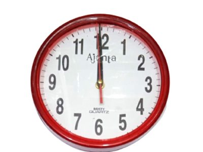 আজানতা লাল (Wall clock)