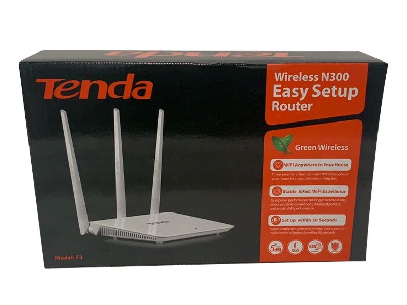 টেনডা F3 [tenda router]