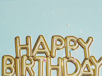 ফয়েল বার্থডে লেটার (birthday letar)