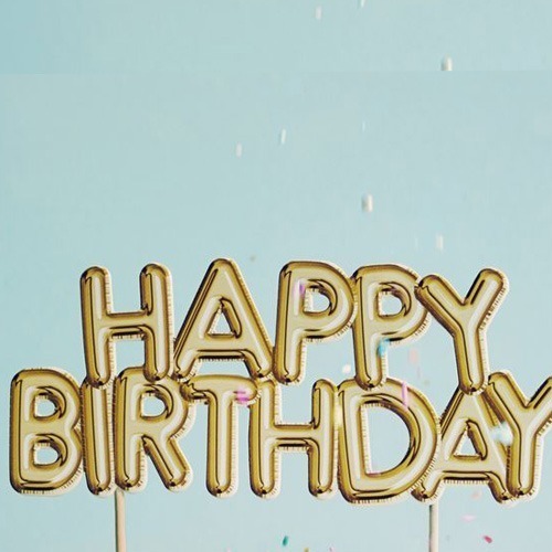 ফয়েল বার্থডে লেটার (birthday letar)