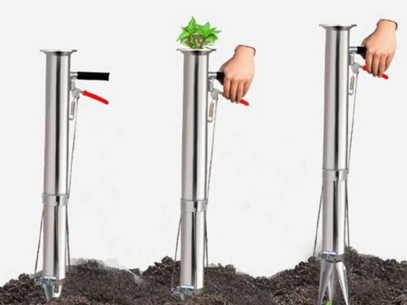 ম্যানুয়াল চারা রোপন যন্ত্র