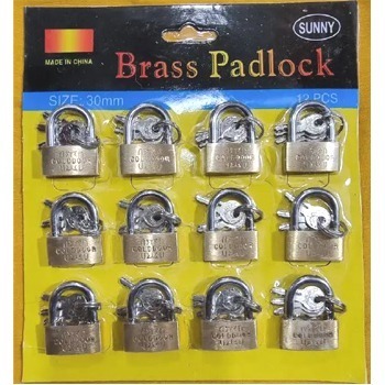 ব্র্যাস টিসি তালা পিতল ৩০ এমএম (Brass Lock)