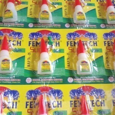 ফেমিটেক সুপার গ্লু (বড়) (Super glue)