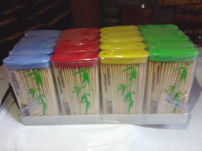 ম্যাচবক্স টুথপিক (Matchbox toothpick)