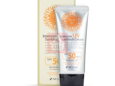 3W Clinic Intensive UV Sunblock Cream