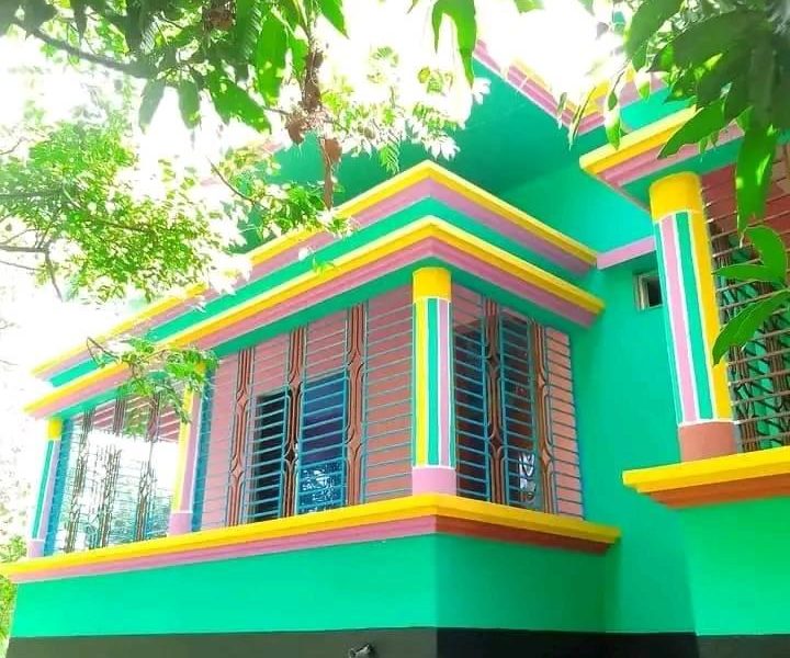 পেইন্টিং ডিজাইন সৈয়দপুর রং মিস্ত্রি rong mistri saidpur