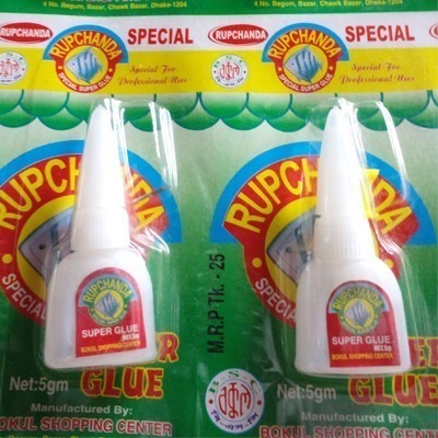 রুপচাঁদা সুপার গ্লু (Super glue)