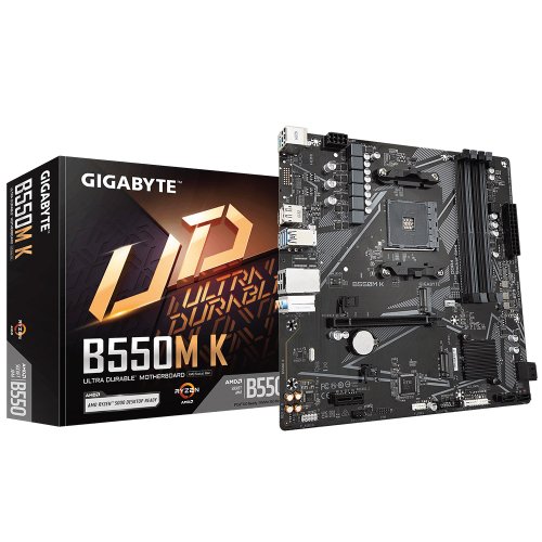 Gigabyte AMD Chipset B550M K AMD AM4 Micro ATX Motherboard