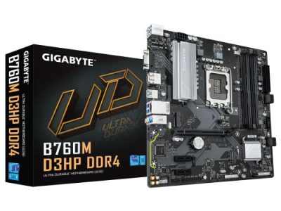 GIGABYTE INTEL B760M D3HP DDR4 ATX Motherboard
