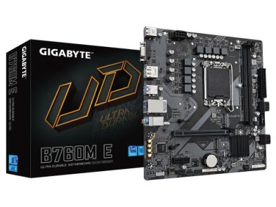 GIGABYTE INTEL B760M E DDR5 ATX Motherboard