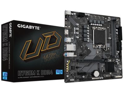GIGABYTE INTEL B760M K DDR4 ATX Motherboard