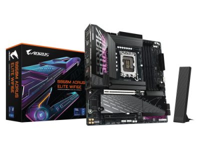 GIGABYTE INTEL B860M A ELITE WIFI6E LGA1851 Motherboard