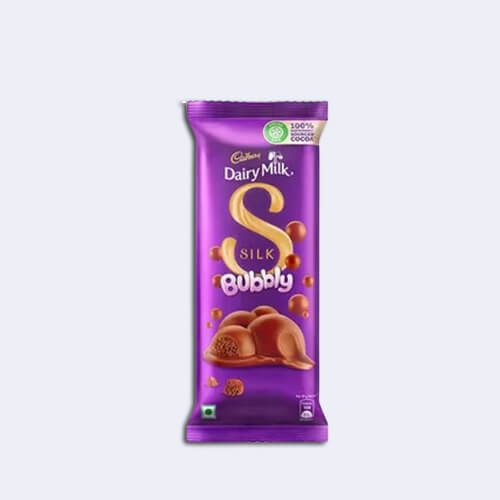 ক্যাডবেরি ডেইরি মিল্ক সিল্ক বাবলি চকলেট বার