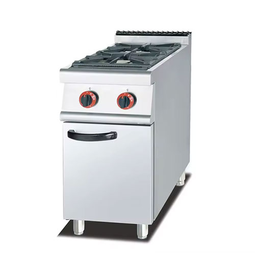 Gas 2 Burner Stove With Cabinet