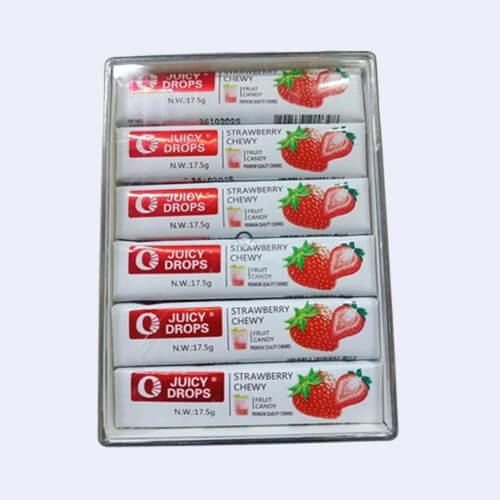 Juicy Drops strawberry Fruit candy