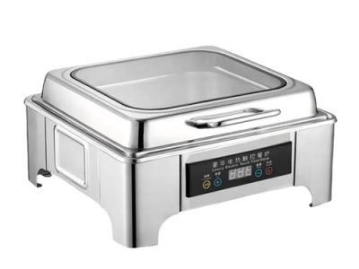 6L Square Type Buffet Food Warmer
