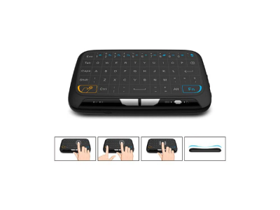H18 Full Touchpad Mini ওয়্যারলেস কিবোর্ড Rechargeable