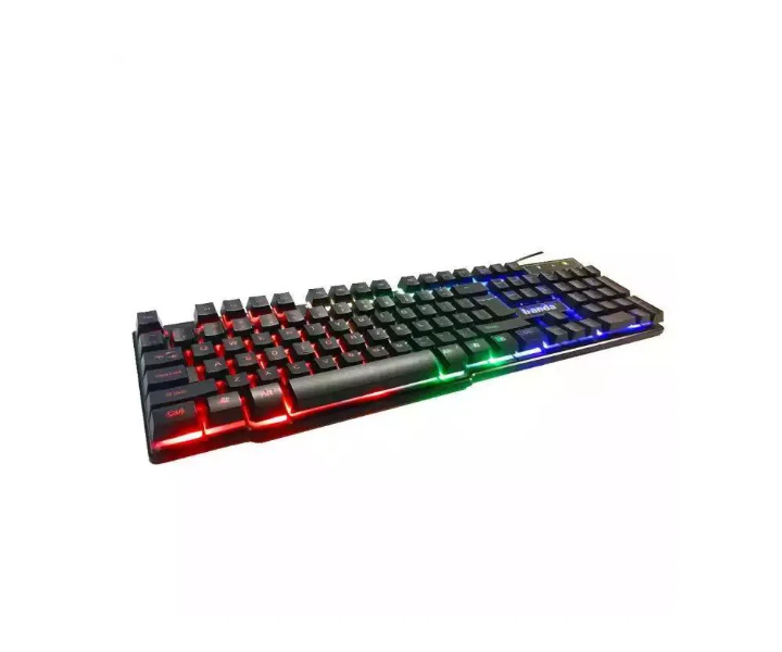 V3 গেমিং কিবোর্ড 104 Keycaps RGB ব্যাকলাইট Keyboard