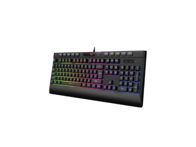 Havit KB487L USB মাল্টিফাংশন ব্যাকলিট গেমিং কী-বোর্ড - Black