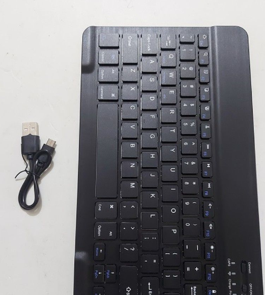 BD021 ব্লু-টুথ কী-বোর্ড 10 inch কমপ্যাটিবল উইথ Android Windows iOS
