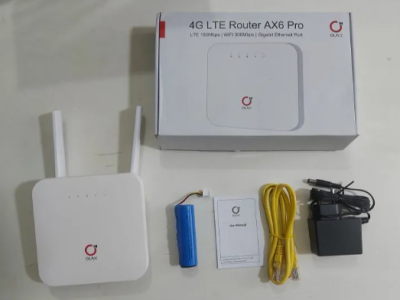 OLAX AX6 PRO 4G LTE সিম রাউটার উইথ ব্যাটারি