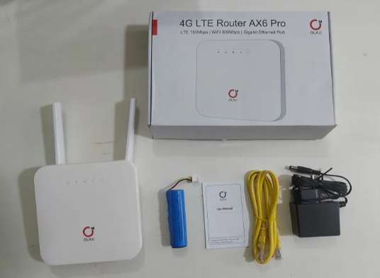 OLAX AX6 PRO 4G LTE সিম রাউটার উইথ ব্যাটারি