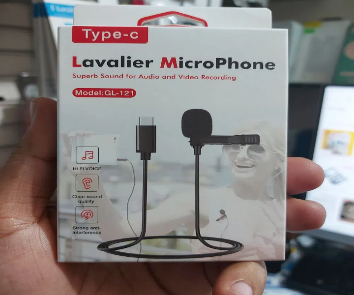 Lavalier মাইক্রোফোন For Type-C