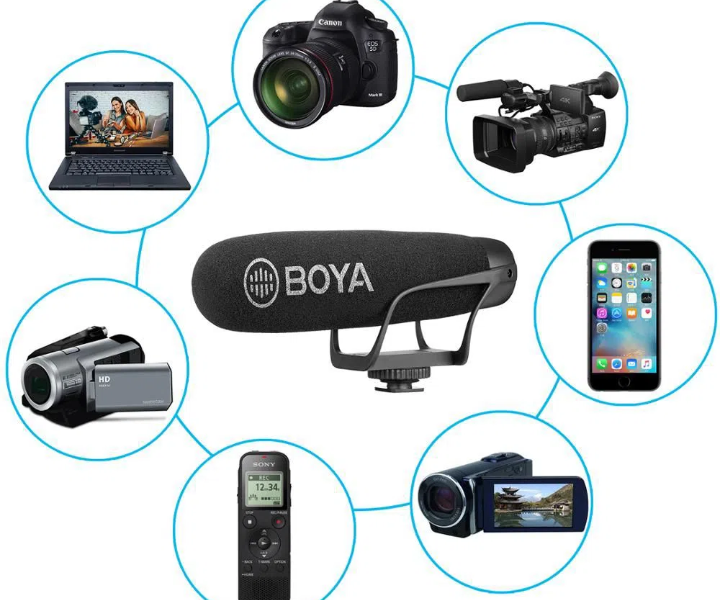 BOYA BY-BM2021 Super Cardiod শটগান মাইক্রোফোন