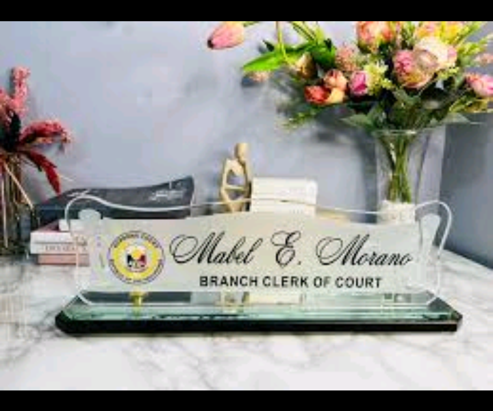 Customize name plates