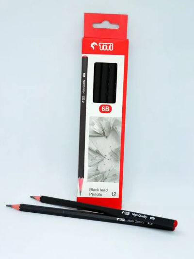 Titi High Qualiy সিক্স বি পেন্সিল ( 3 Pencil a Pack)