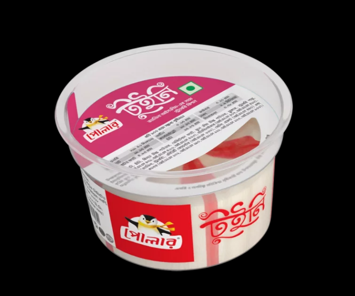 টুইনি কাপ (ভ্যানিলা ও স্ট্রবেরি)