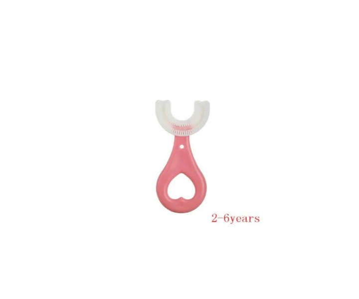U-Shape 360 Degree ইনফ্যান্ট সিলিকন টিথার টুথব্রাশ