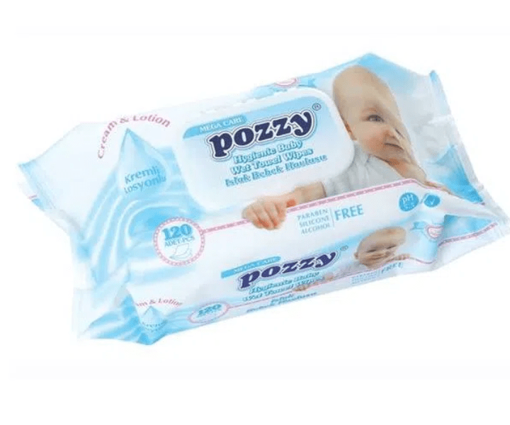 Pozzy Baby ওয়েট টাওয়েল ওয়াইপস