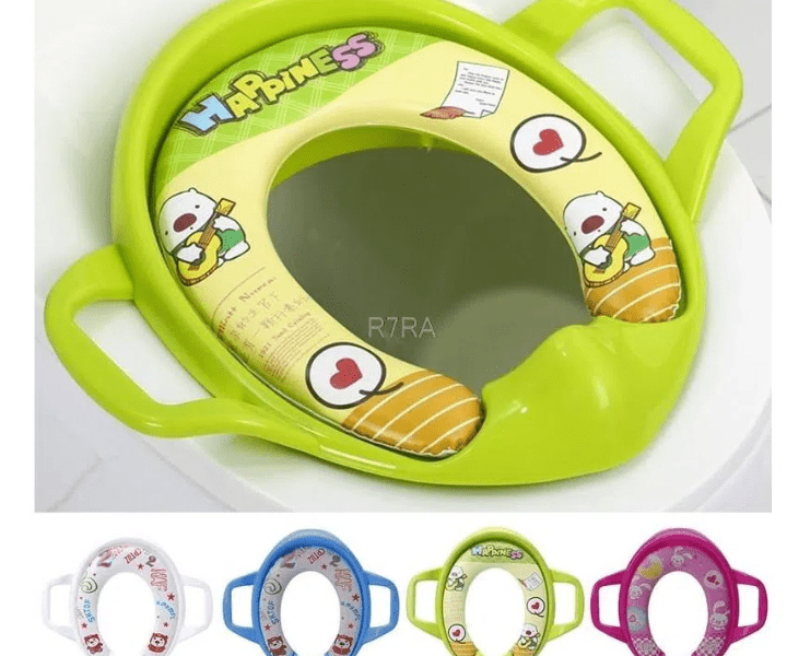 Baby Soft ওয়াশেবল টয়লেট সিট With Handler For Kids