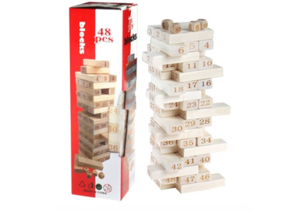 Jenga ব্লক সেট গেম