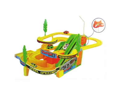 Racing Rail ইলেকট্রিক স্পিড কার টয় ফর কিডস